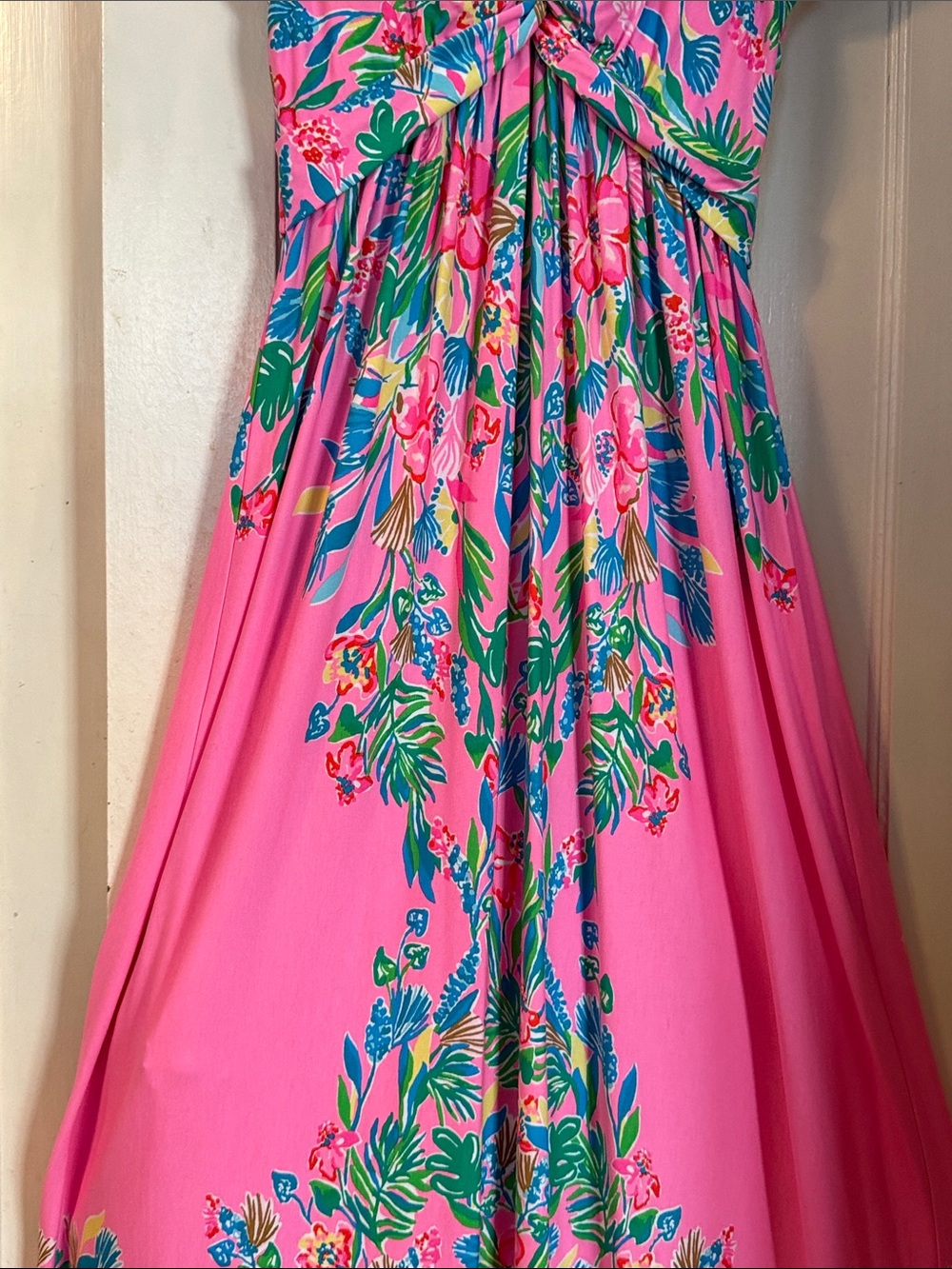 NWT Lilly Pulitzer “Verona Flutter Sleeve” Maxi Dress Size 2 - Picture 8 of 12